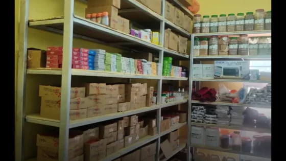 Pic of Medicine Store at Samhita Wellness Retreat