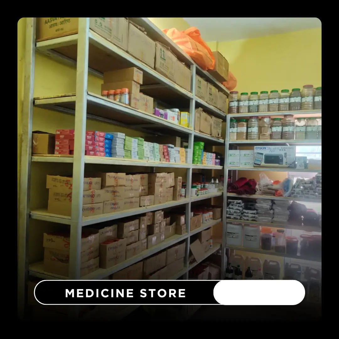 Pic of Medicine Store at Samhita Wellness Retreat