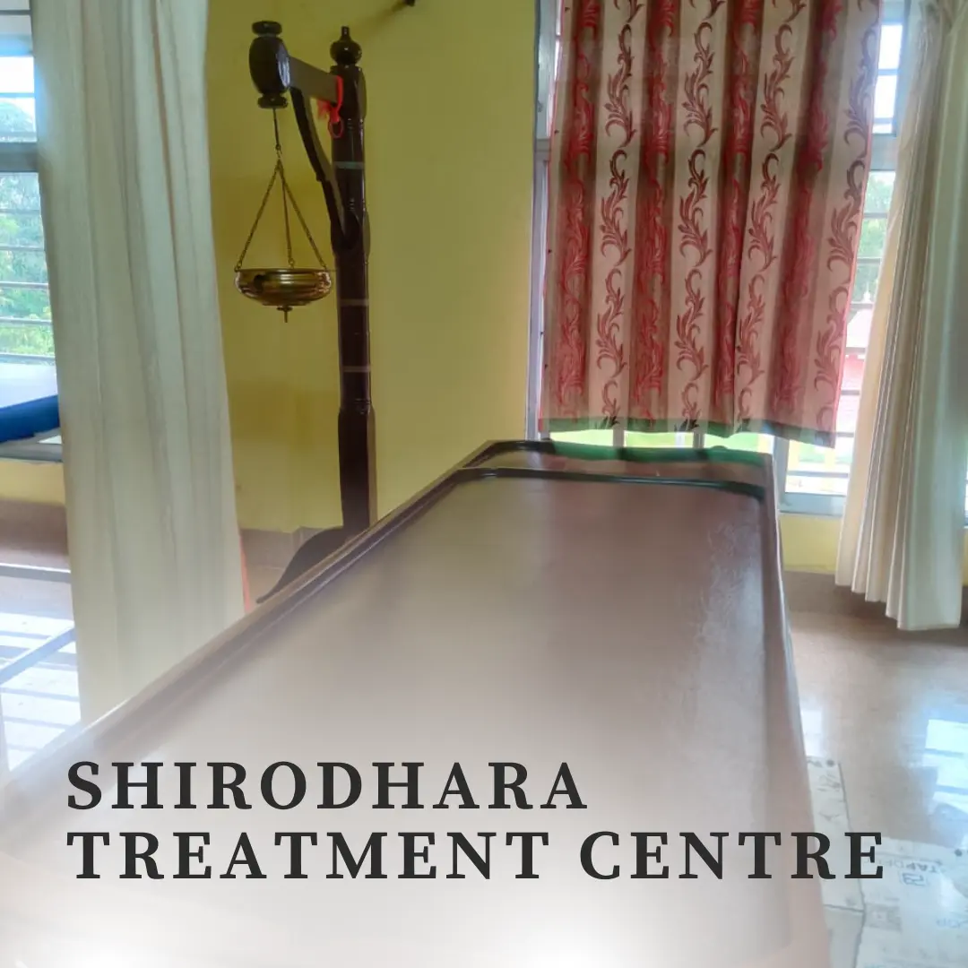 Pic of Shirodhara Treatment Center at Samhita Wellness Retreat