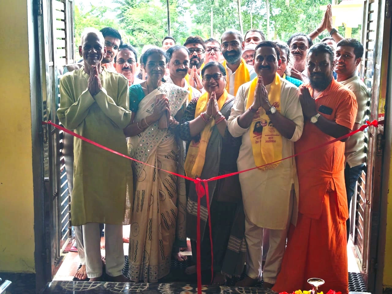 Pic of Inauguration of Samhita Wellness Retreat